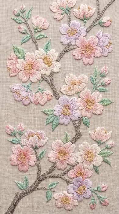 A Thousand Stitched Petals