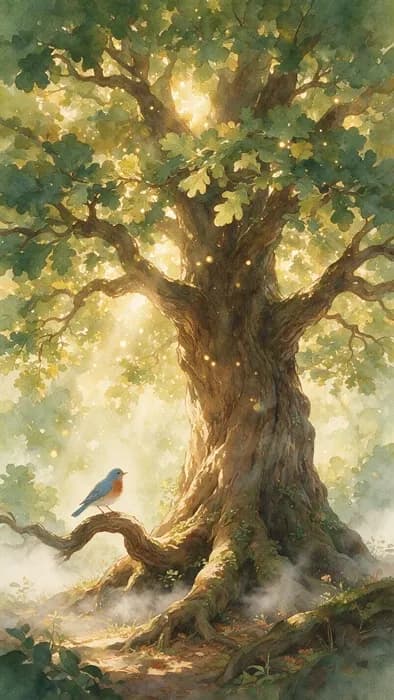 A Bluebird's Morning Hymn